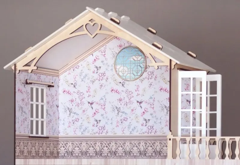 Căsuță pentru păpuși Magic Bunny House Miranda (mare) - 4