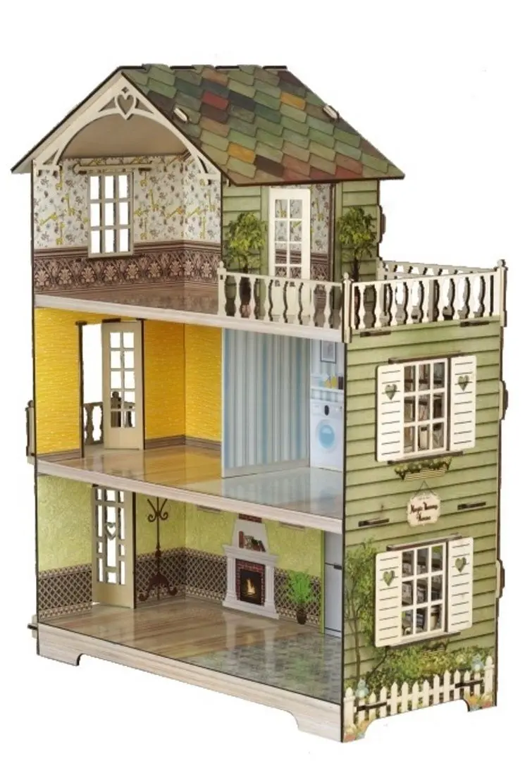 Căsuță pentru păpuși Magic Bunny House Miranda (mica) - 3