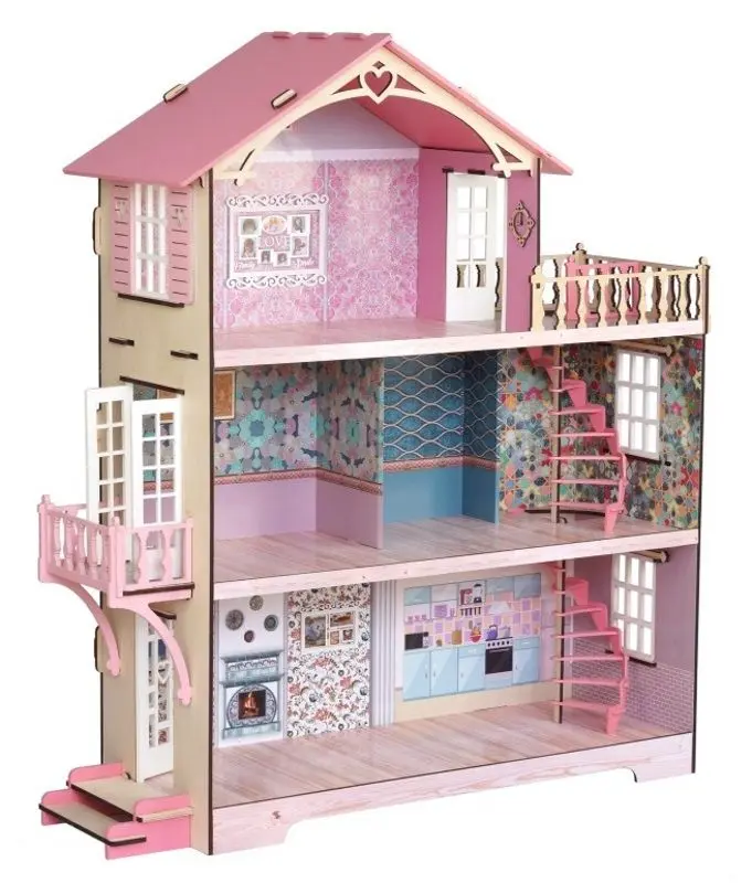 Căsuță pentru păpuși Magic Bunny House Miranda (medie) - 3