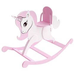 Jucarie-balansoar pentru papusi Манюня Shining Crown Unicorn 71120 (Whie/Pink)
