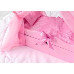 Кроватка для куклы Манюня Diamond Princess 722191 (Pink) Thumb