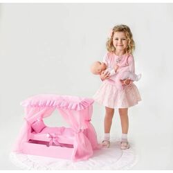 Кроватка для куклы Манюня Diamond Princess 722191 (Pink) Thumb