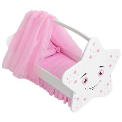 Кроватка для куклы Манюня Diamond Star 73119 (White)