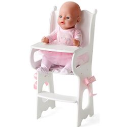 Стульчик для куклы Манюня Diamond Princess 71119 (White) Thumb