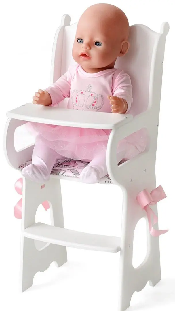 Стульчик для куклы Манюня Diamond Princess 71119 (White)