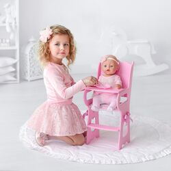 Стульчик для куклы Манюня Diamond Princess 72119 (Pink) Thumb