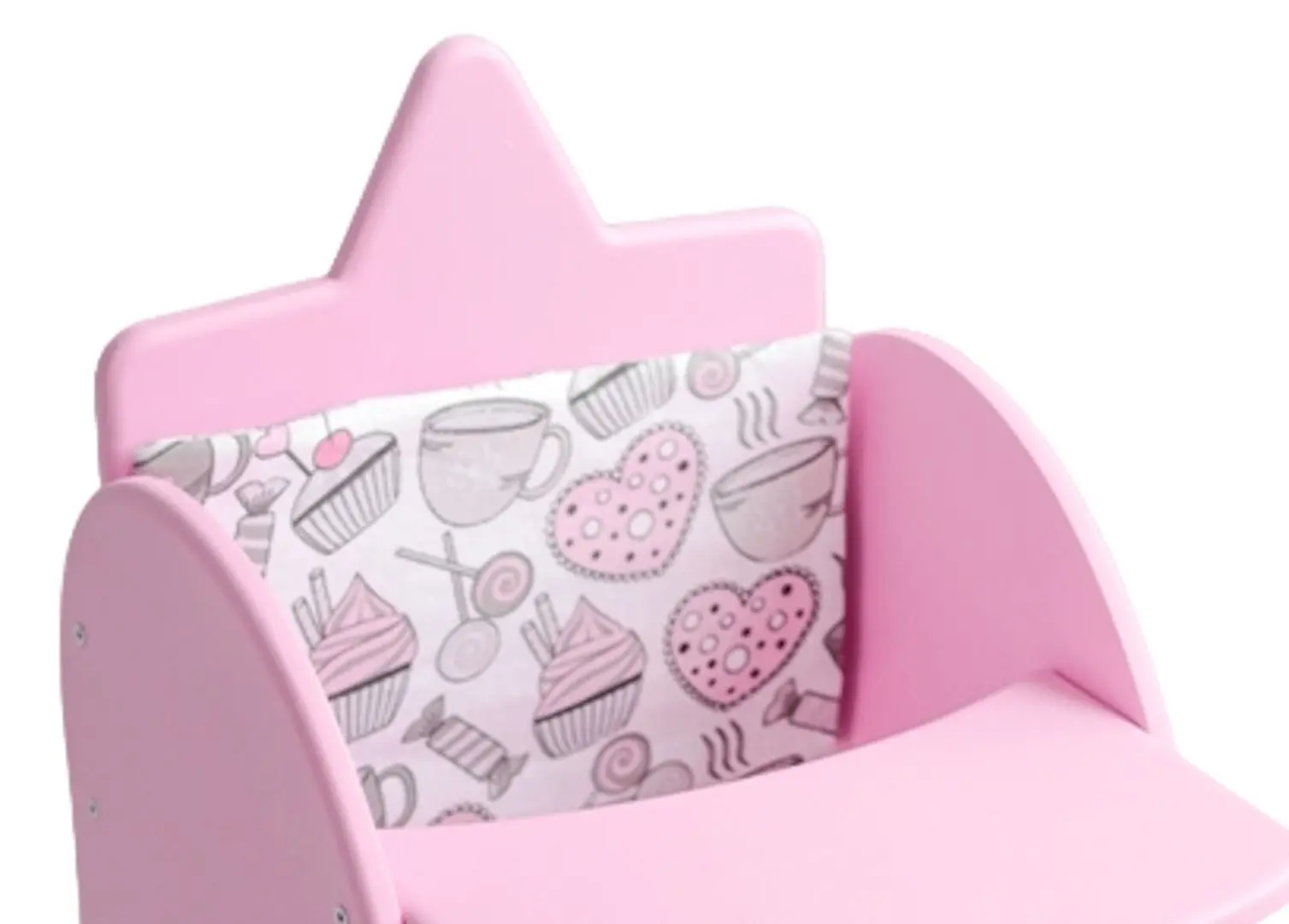 Стульчик для куклы Манюня Diamond Star 74319 (Pink)