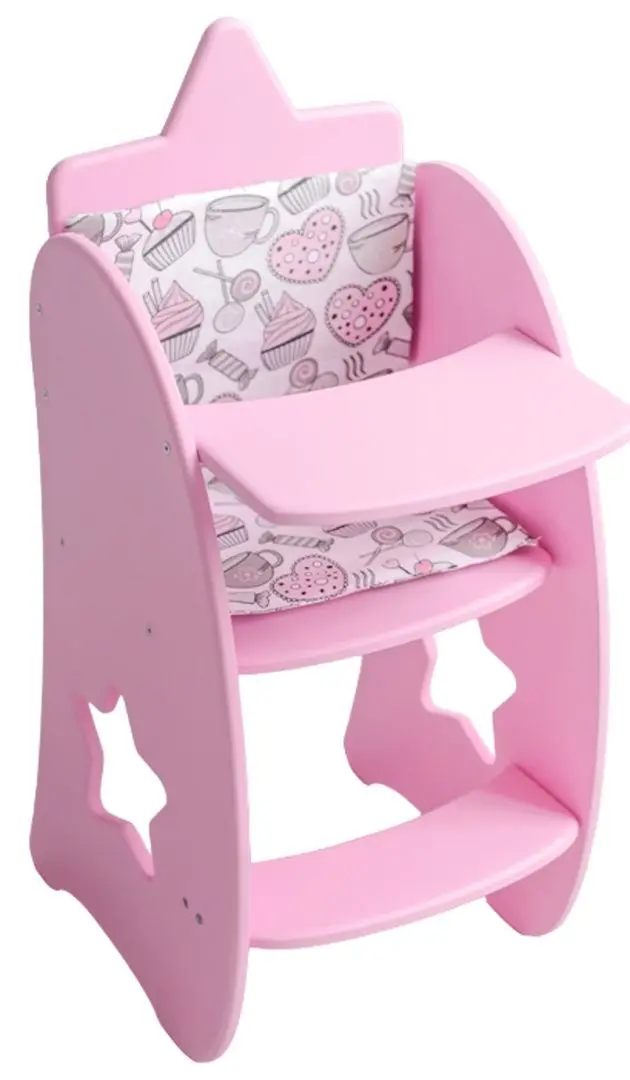 Стульчик для куклы Манюня Diamond Star 74319 (Pink)