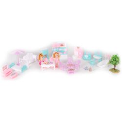 Casuta pentru papusi Multistore HC480394 (Pink/White) Thumb