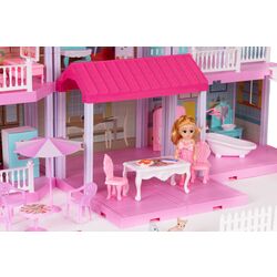 Casuta pentru papusi Multistore HC480394 (Pink/White) Thumb