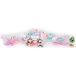 Casuta pentru papusi Multistore HC507637 (Pink/White) Thumb