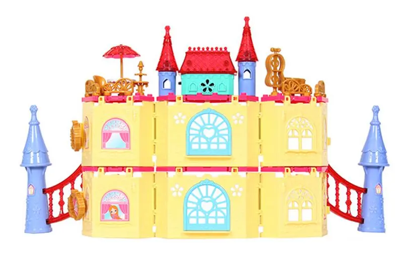 Casuta pentru papusi Beautiful House 2088c (Multicolor)
