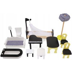 Casuta pentru papusi Okeykids W06A400 (White) Thumb