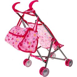 Set accesorii pentru papusi Ramiz Baby Play House (Pink) Thumb