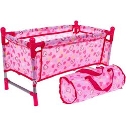 Set accesorii pentru papusi Ramiz Baby Play House (Pink) Thumb