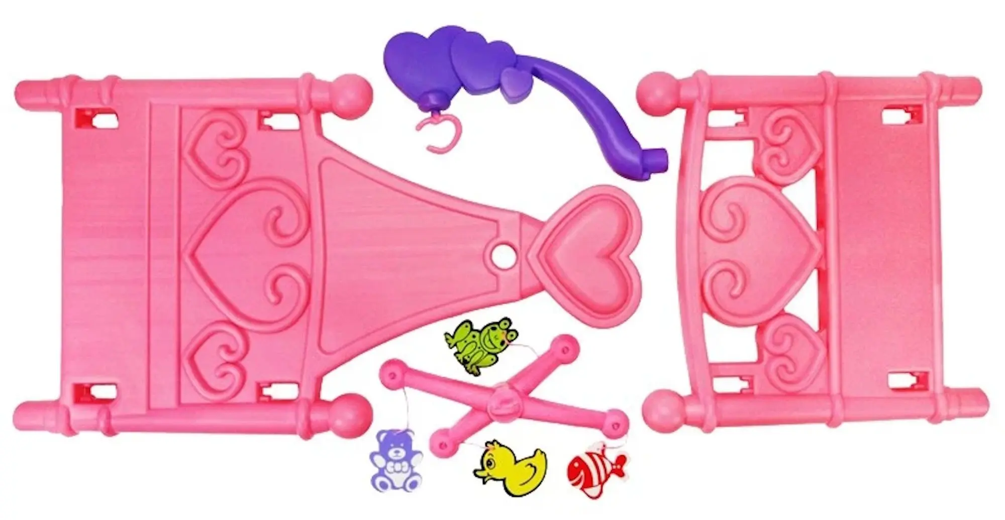 Patut pentru papusi Procart 129880 (Pink/Purple) - 6