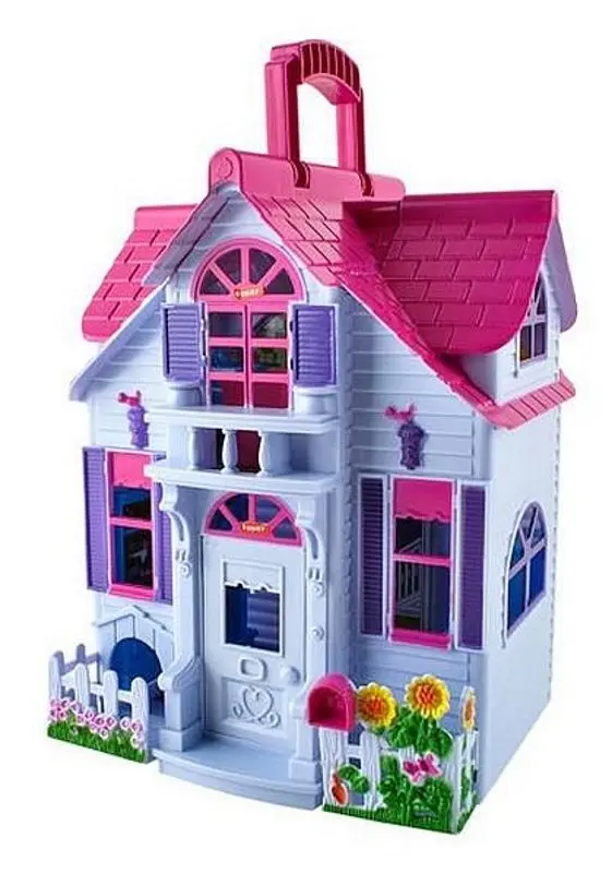 Casuta pentru papusi Procart 309142 (Purple/Pink) - 5