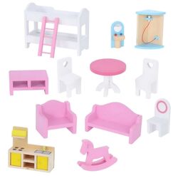 Casuta pentru papusi Procart 493575 (Pink) Thumb