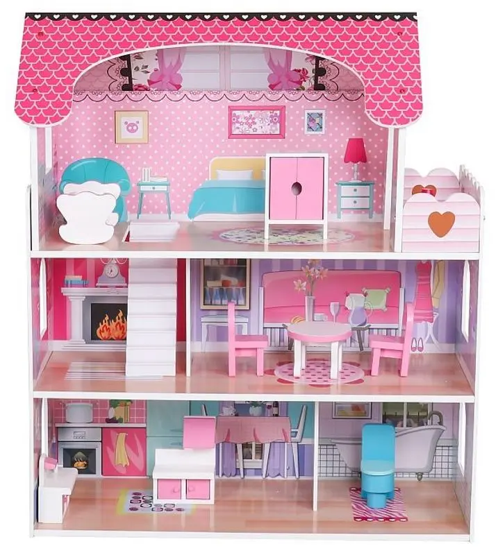 Кукольный домик Procart W06A380 (Pink)