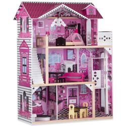 Кукольный домик Ricokids 7806-7753 (Pink/White) Thumb