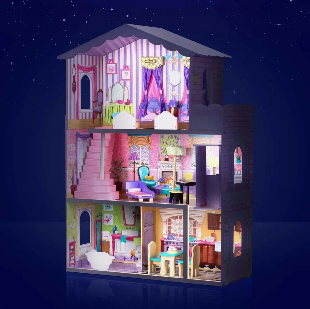 Căsuță pentru păpuși Ricokids 7807 (Multicolor) - 7