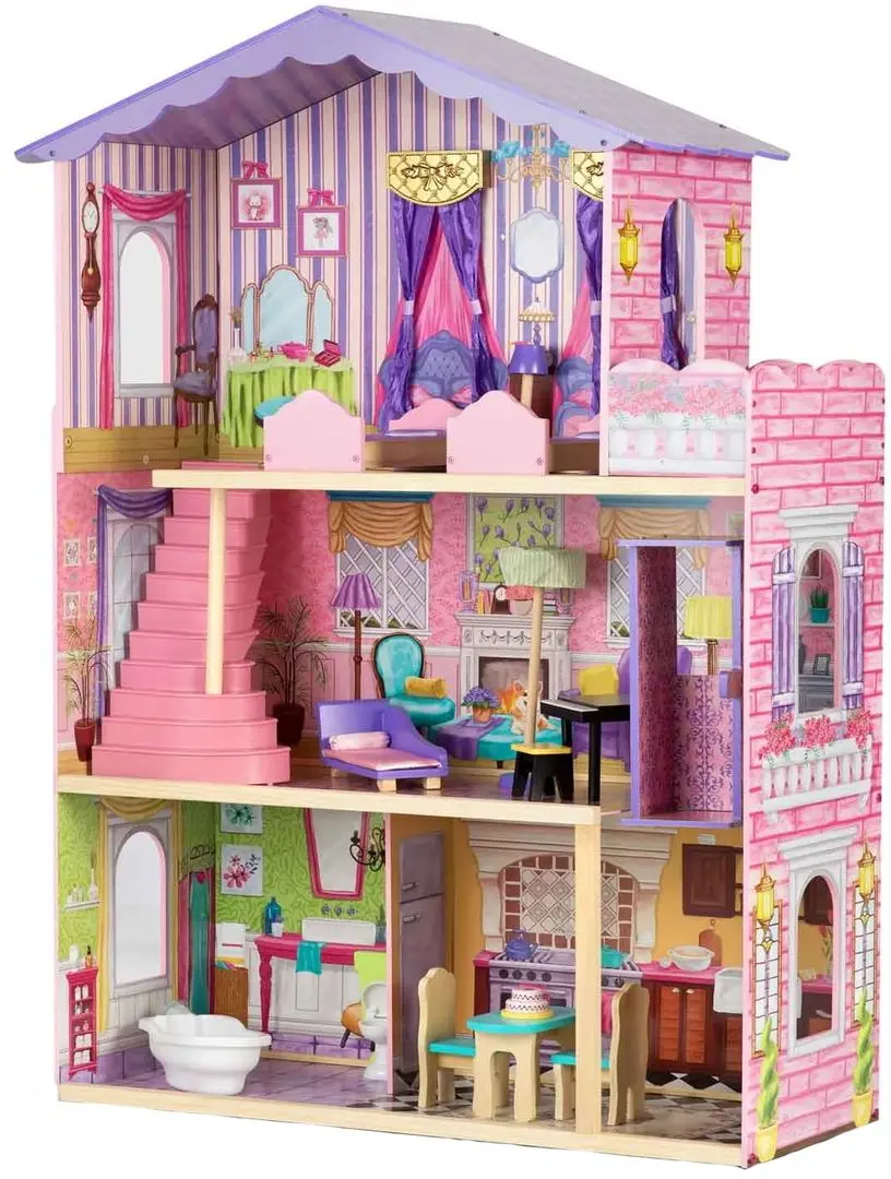 Căsuță pentru păpuși Ricokids 7807 (Multicolor)