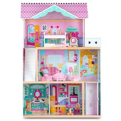 Casuta pentru papusi Ricokids 7829 (Pink)