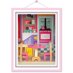 Casuta pentru papusi Ricokids 7829 (Pink) Thumb