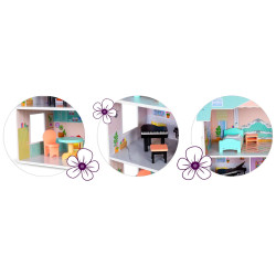 Casuta pentru papusi Ricokids RK-878 787800 (Multicolour) Thumb