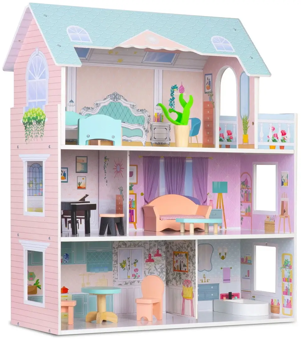 Casuta pentru papusi Ricokids RK-878 787800 (Multicolour)