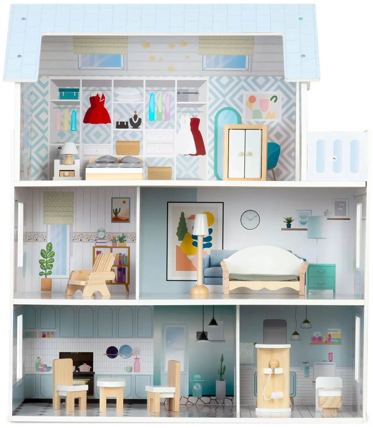 Кукольный домик Ricokids RK-878 (Multicolour) - 6