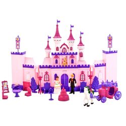 Casuta pentru papusi Beauty Castle My Dream 77314 (Pink/Purple)