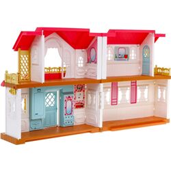 Casa pentru papusa SFL Deluxe Playhouse (Multicolour) Thumb