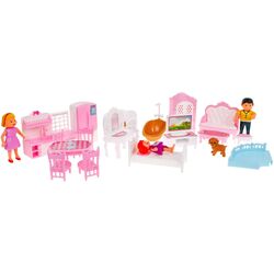 Casa pentru papusa SFL Deluxe Playhouse (Multicolour) Thumb