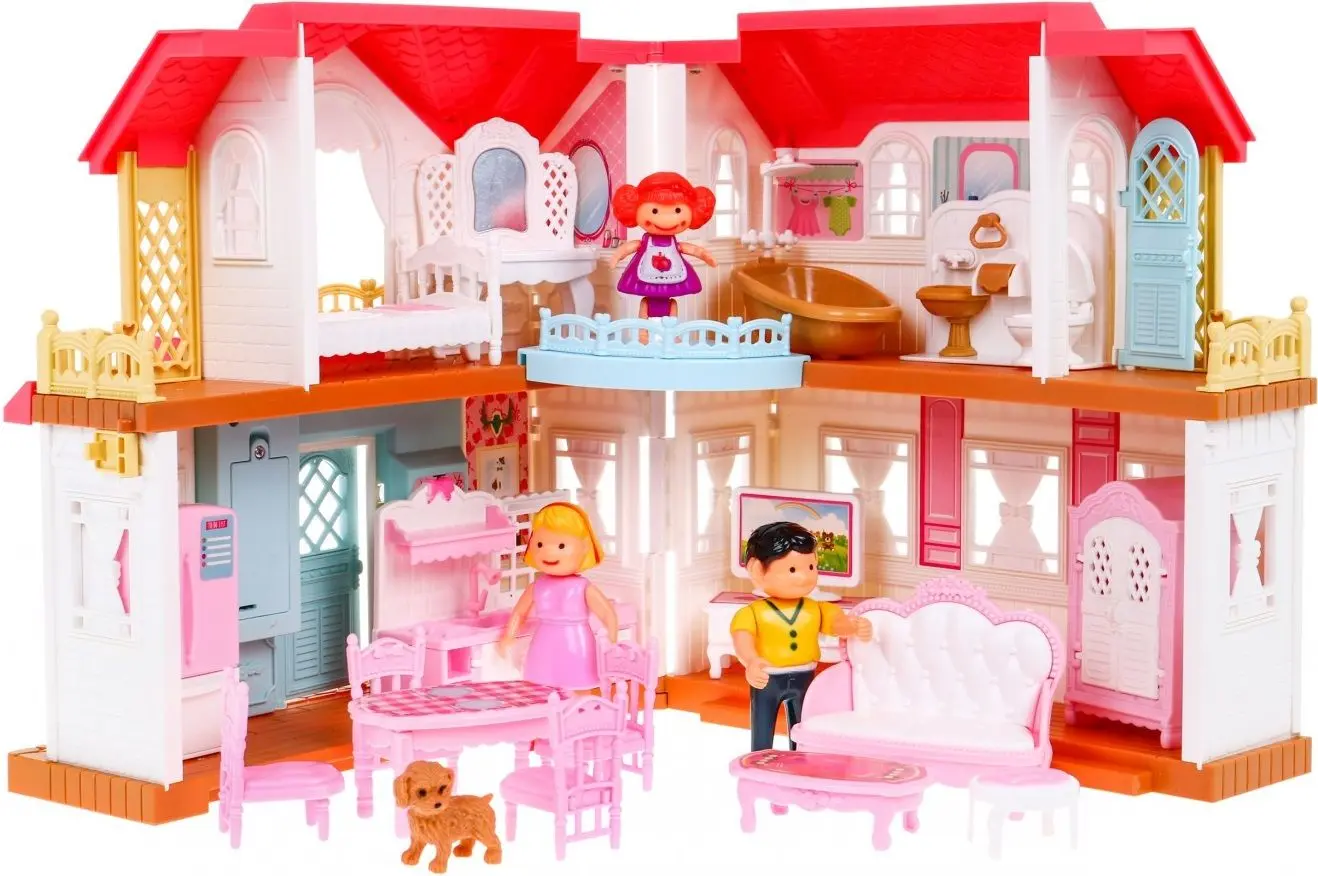 Casa pentru papusa SFL Deluxe Playhouse (Multicolour)