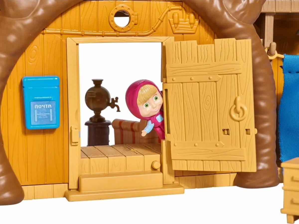 Casă de păpuși Simba Masha Big Bear House (Multicolor) - 6