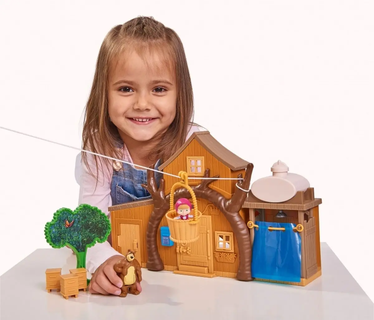 Casă de păpuși Simba Masha Big Bear House (Multicolor) - 9