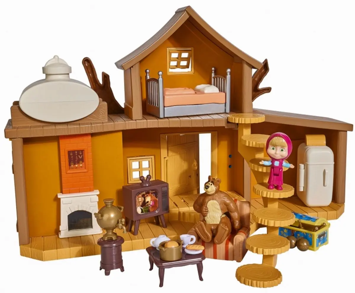 Casă de păpuși Simba Masha Big Bear House (Multicolor)