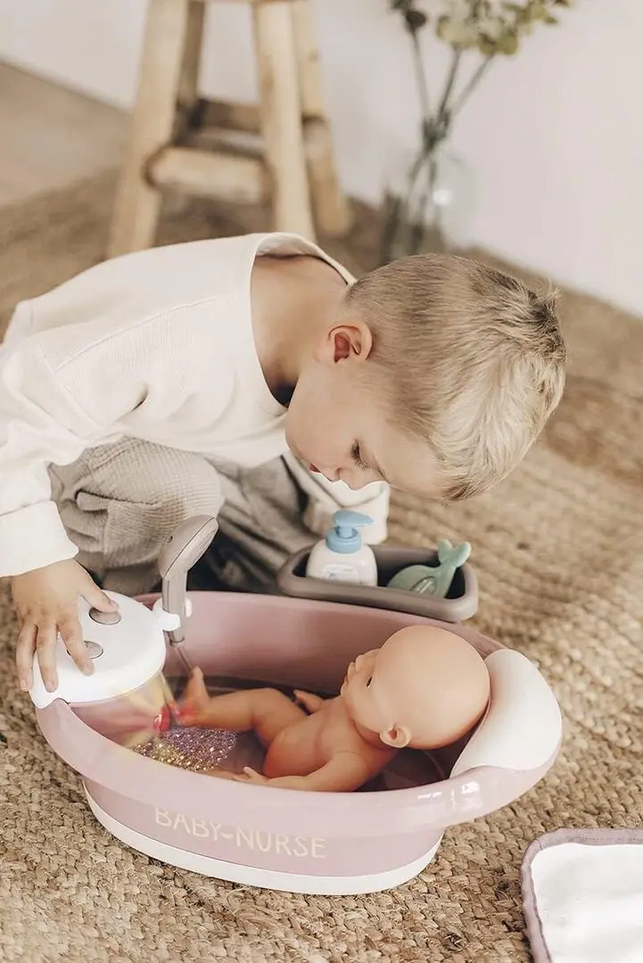 Игровой набор Smoby Baby Nurse Balneo Bath (Pink) - 4