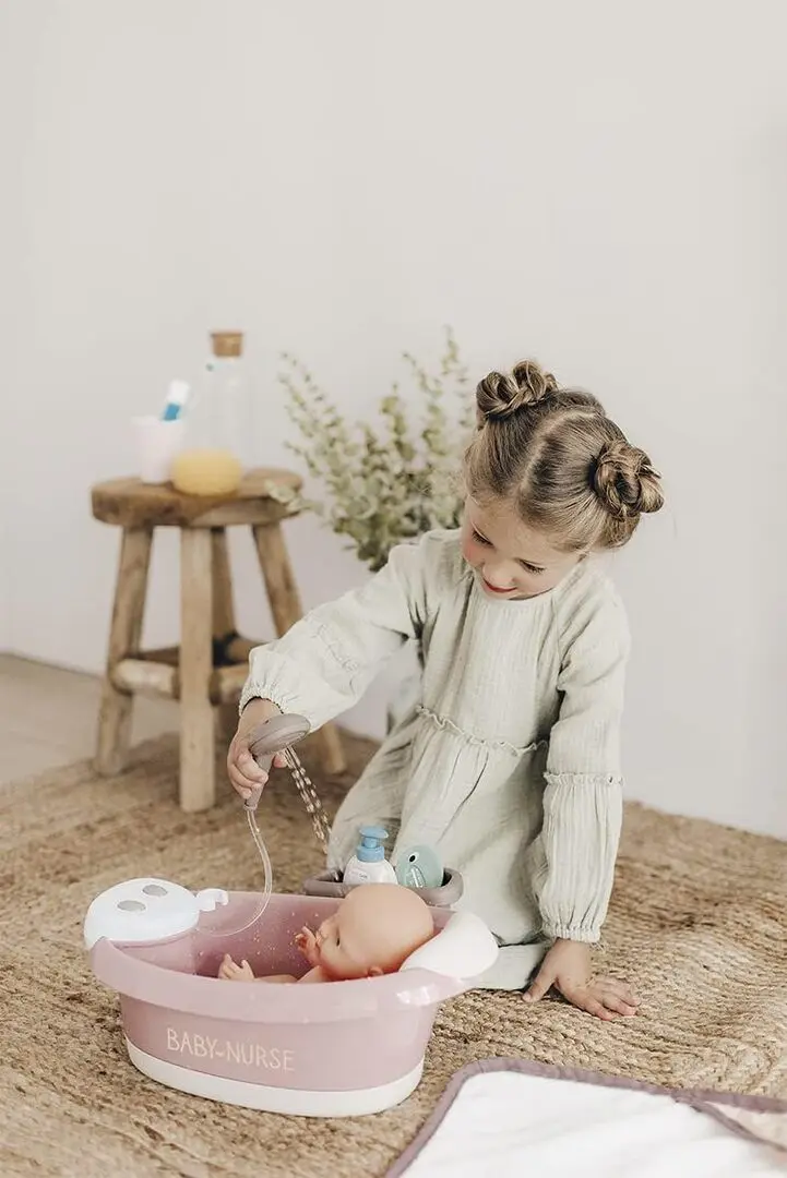 Игровой набор Smoby Baby Nurse Balneo Bath (Pink) - 5