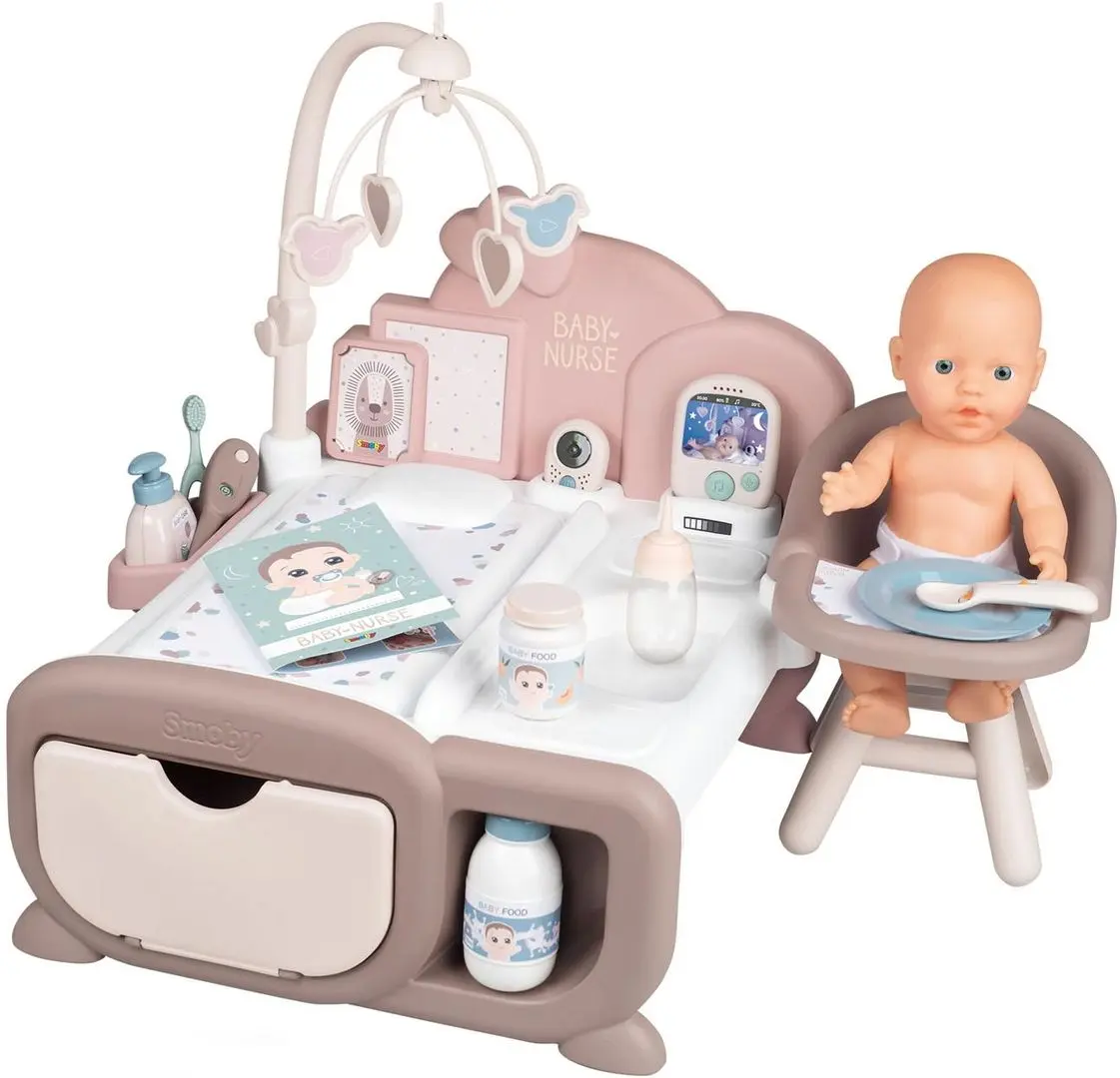 Игровой набор Smoby Baby Nurse Cocoon Nursery (Beige/Pink)