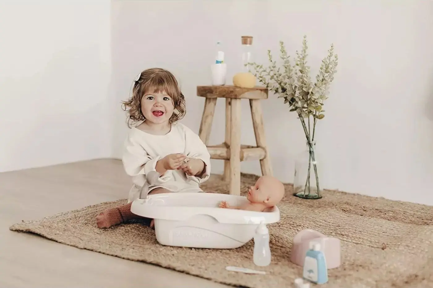 Игровой набор Smoby Bath Set (Beige/Pink) - 5
