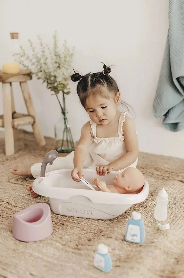 Игровой набор Smoby Bath Set (Beige/Pink) - 6