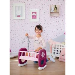 Кроватка для куклы Smoby Baby Nurse 220343 (Pink/Purple) Thumb