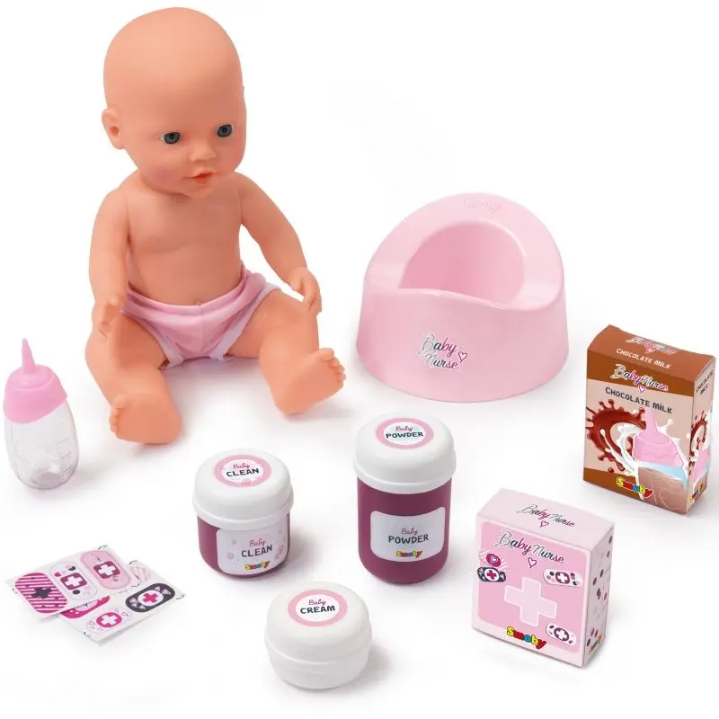 Кроватка для кукол 2в1 Smoby Baby Nurse 220353 (Pink) - 3