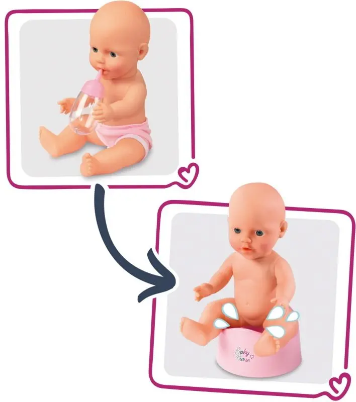 Кроватка для кукол 2в1 Smoby Baby Nurse 220353 (Pink) - 4