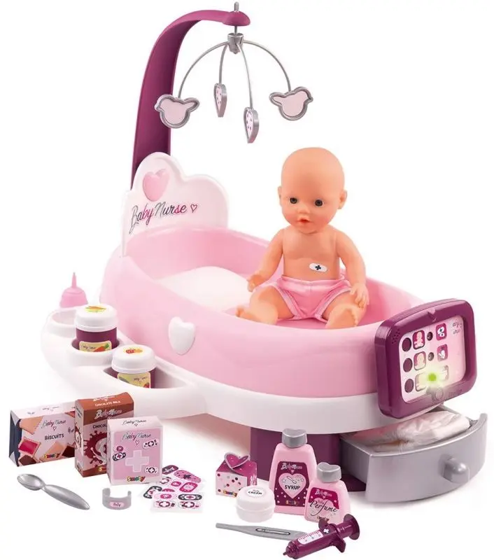 Люлька для кукол Smoby Baby Nurse 220347 (Pink/Violet)