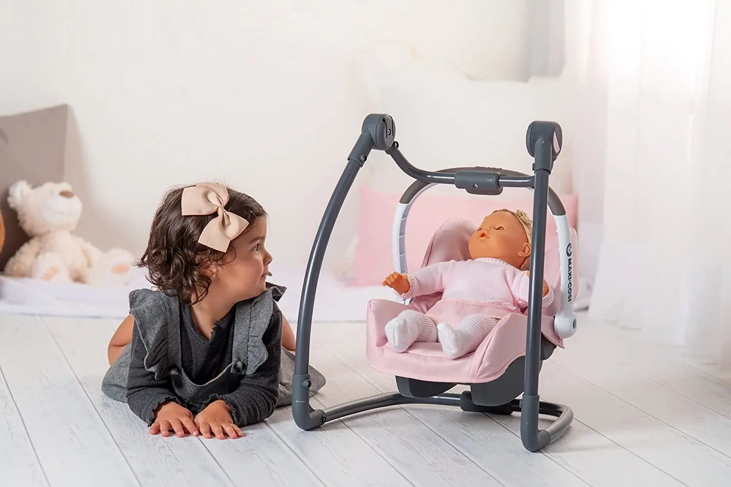 Стульчик для куклы 3в1 Smoby Maxi-Cosi 240235 (Pink/Black) - 4