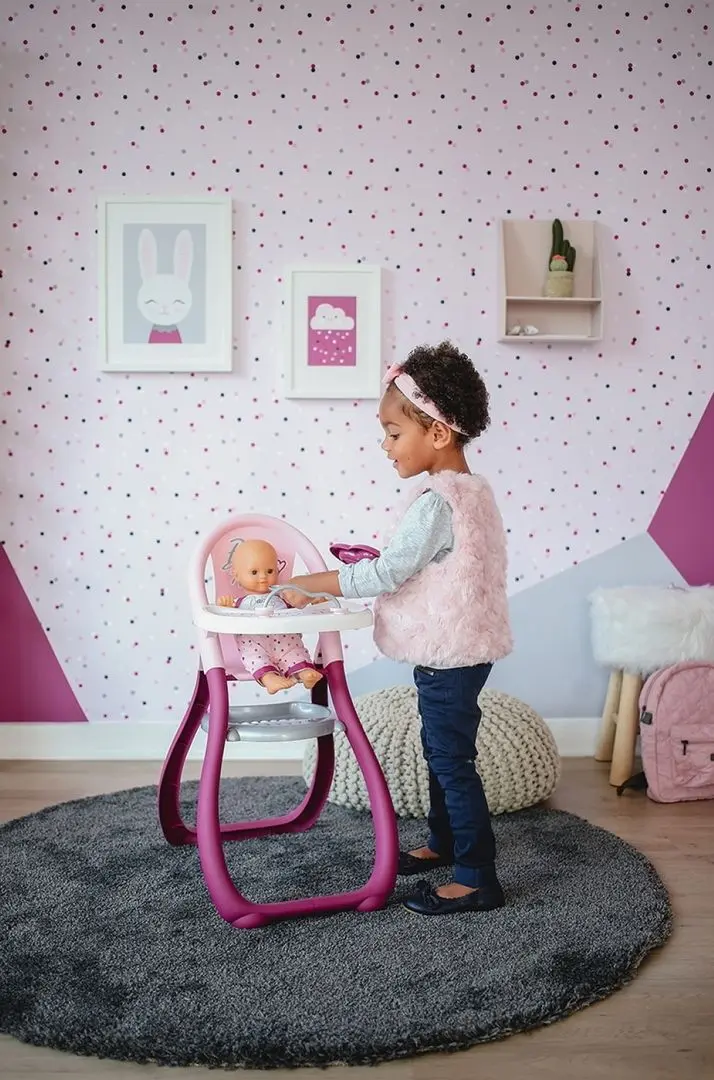 Стульчик для куклы Smoby Baby Nurse 220342 (Pink/Purple) - 3