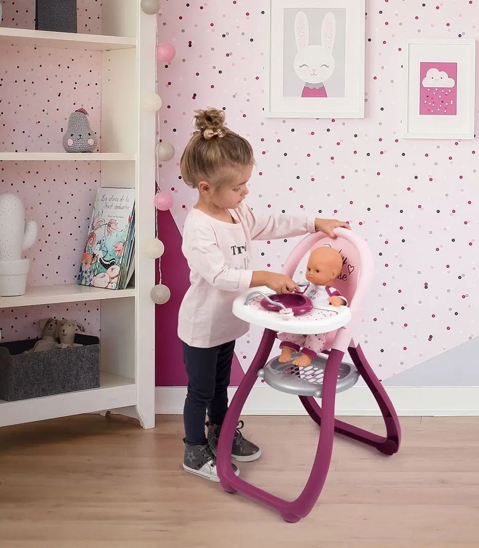 Стульчик для куклы Smoby Baby Nurse 220342 (Pink/Purple) - 4